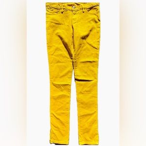 KSUBI MUSTARD Yellow✨⭐️ ZIP JEANS SIZE 28 NWT